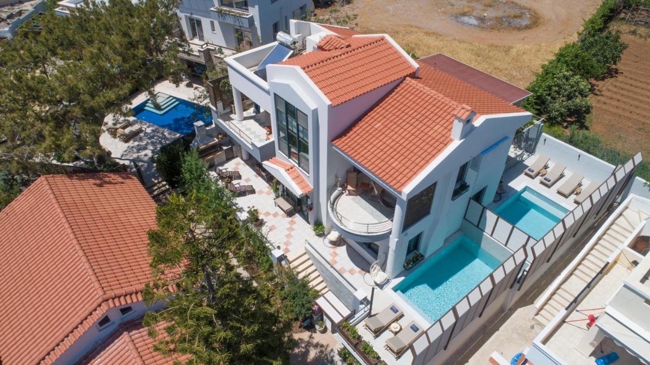 Paradisos Luxury Villas Next To Beach Koutsourás Eksteriør bilde