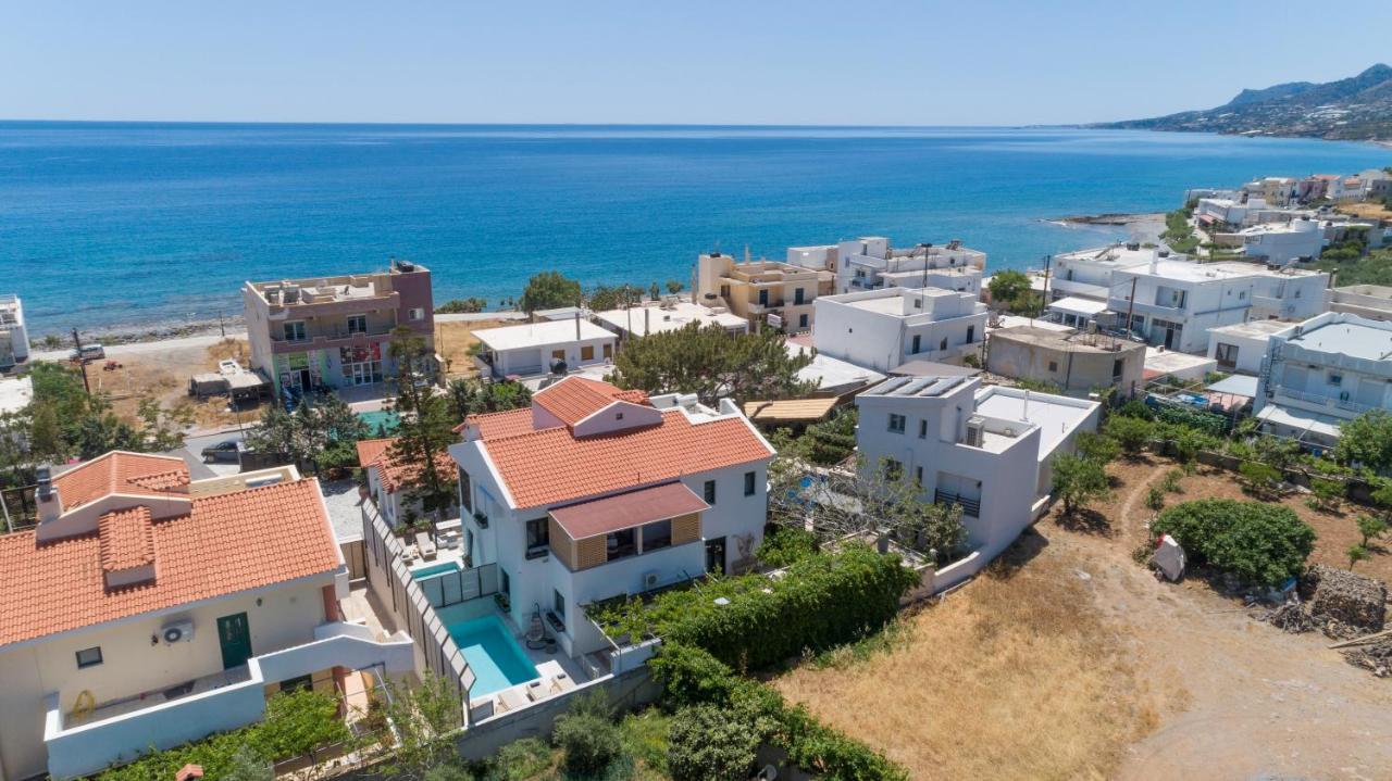 Paradisos Luxury Villas Next To Beach Koutsourás Eksteriør bilde