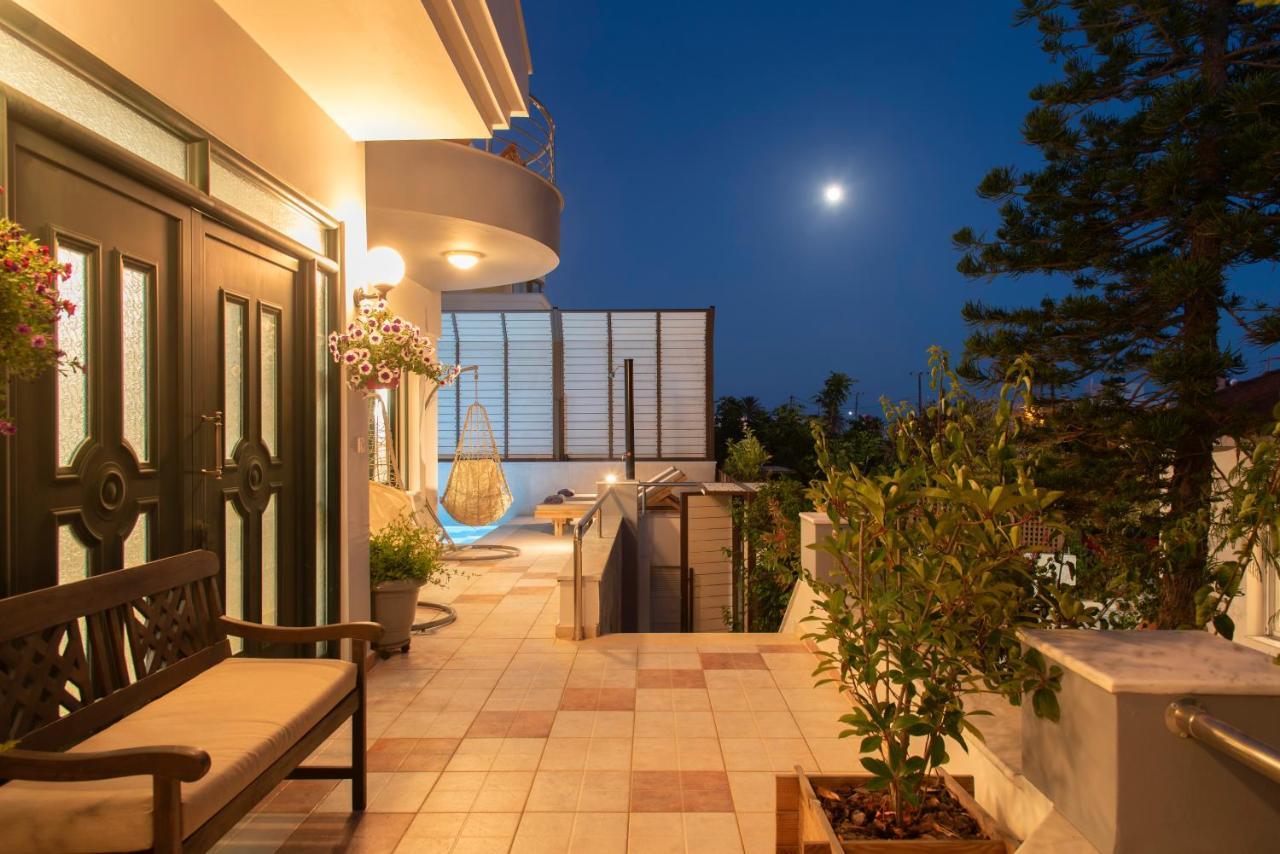Paradisos Luxury Villas Next To Beach Koutsourás Eksteriør bilde