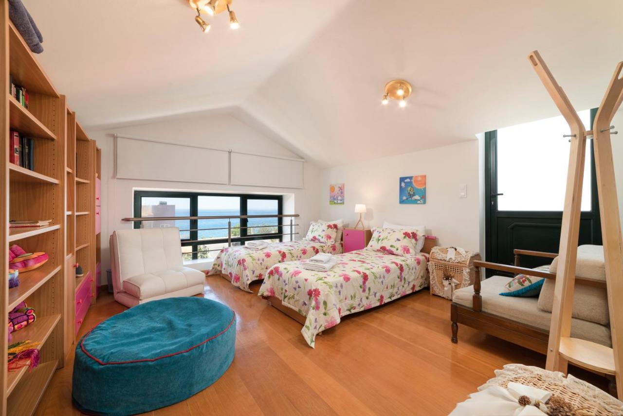 Paradisos Luxury Villas Next To Beach Koutsourás Eksteriør bilde