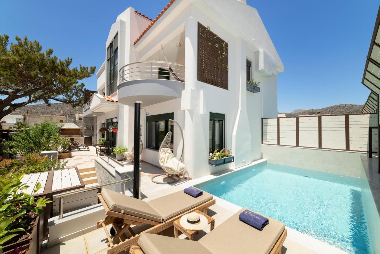 Paradisos Luxury Villas Next To Beach Koutsourás Eksteriør bilde