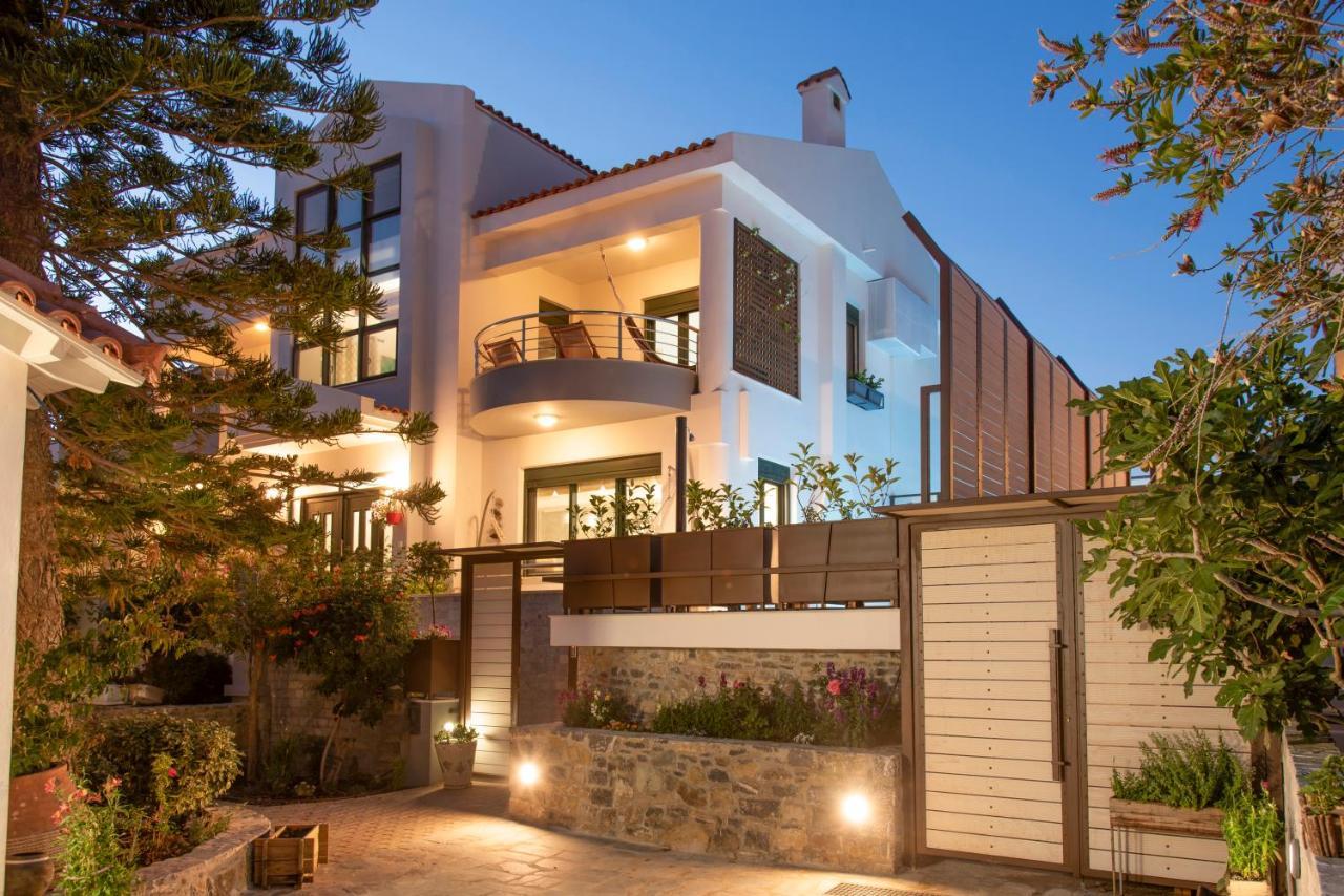 Paradisos Luxury Villas Next To Beach Koutsourás Eksteriør bilde