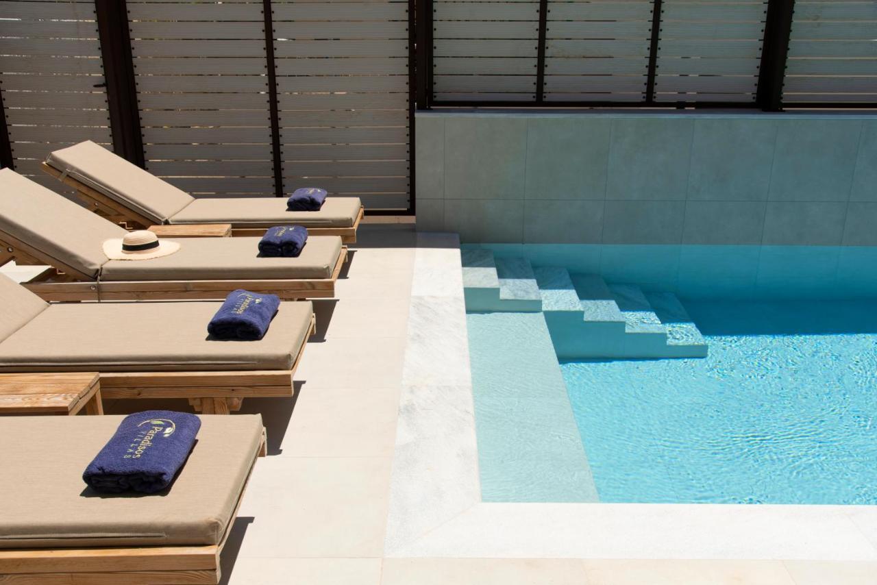 Paradisos Luxury Villas Next To Beach Koutsourás Eksteriør bilde
